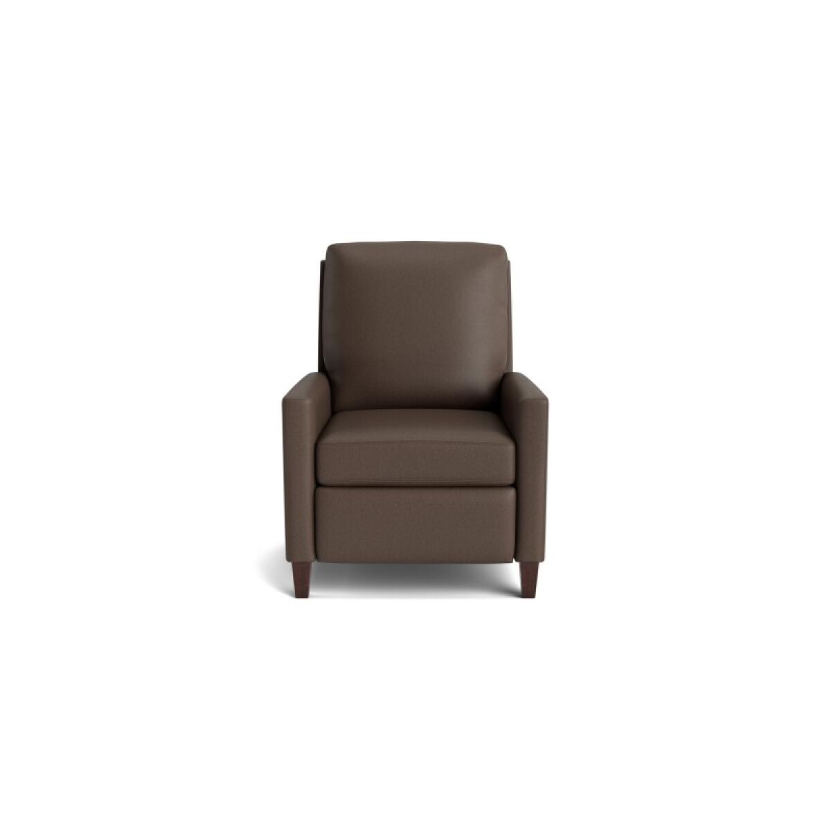 79a1ebae5db5751465b83e62b657f1c2 Trevor Leather Track Arm Power Recliner - Image 1