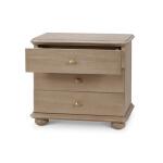 Luna 3 Drawer Bedside Table - Image 5