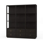 Cohan Open Cabinet W/ 6 Drawers