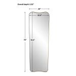 Belvoir Large Mirror Mirrors Brass 17