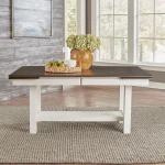 Brook Bay Trestle Table Set - Image 4
