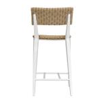 Calbas Outdoor Counter Stool, White - Image 7