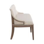 Americana Farmhouse Uph Shelter Dining Bench - Image 5