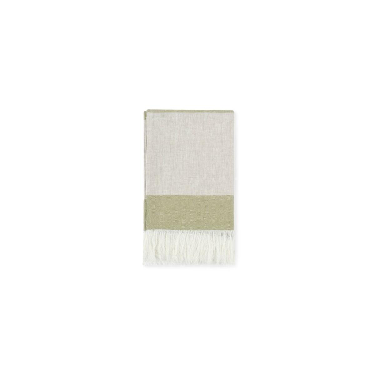 Talara Natural + Green Throw Throws Bassett Furniture 2 Talara Natural + Green Throw Throws Bassett Furniture 2