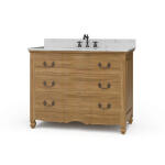 Provence Single Vanity W/ Sink & Marble Top