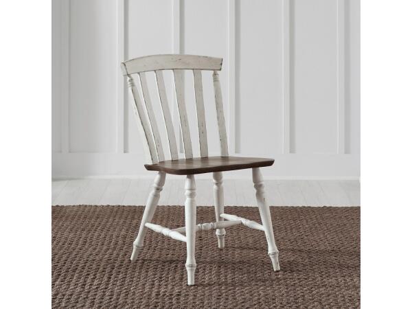 Al Fresco Slat Back Side Chair (RTA) Chairs & Benches Chairs & Benches 2