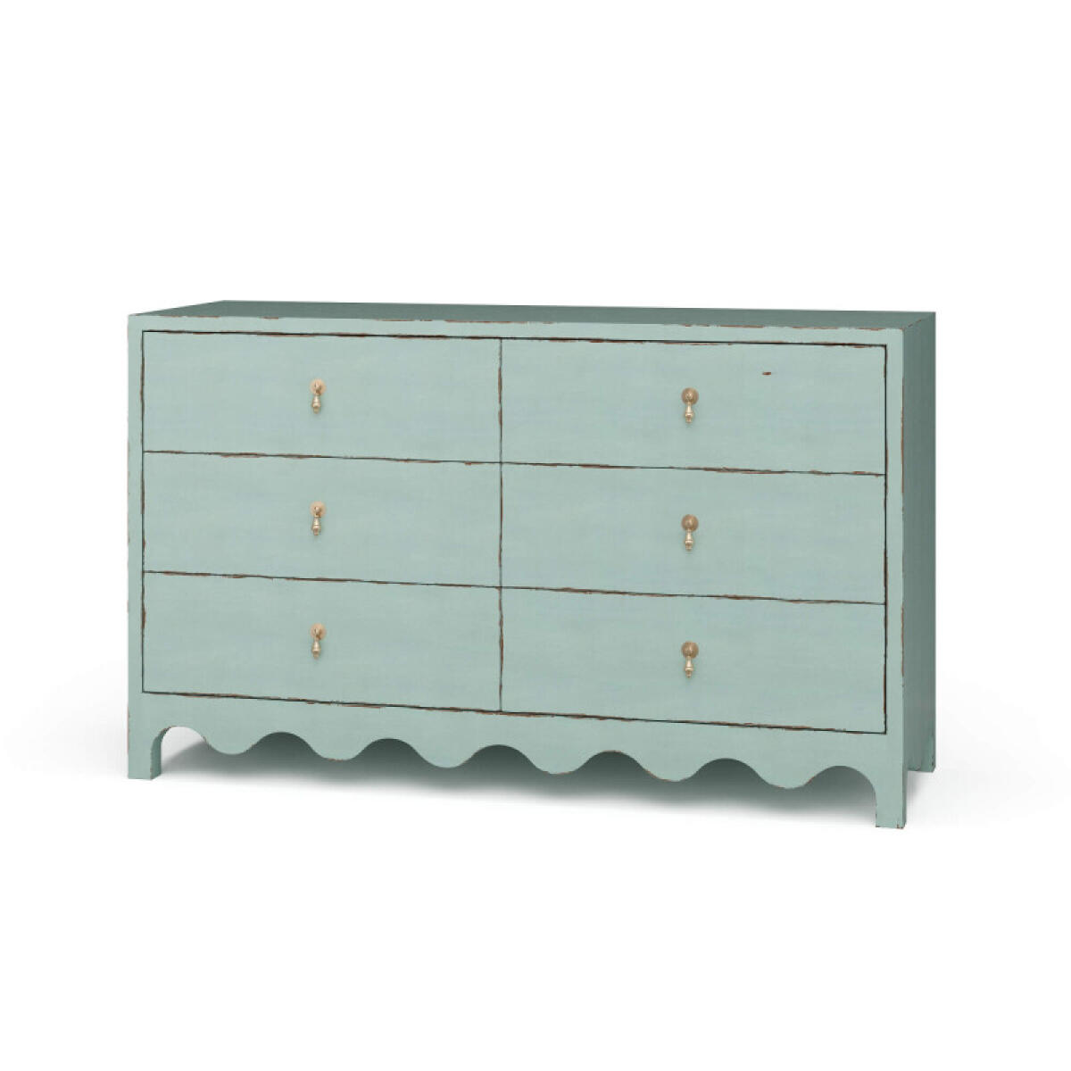 7aa828f12a6d76ca450b5abc52d7567e Chloe 6 Drawer Dresser - Image 1