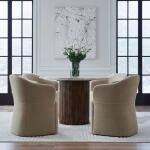 Accent Dining Chair w/ Casters - Wicker - Image 3