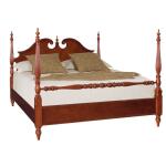 Cherry Grove Low Poster King Bed - Complete - Image 3