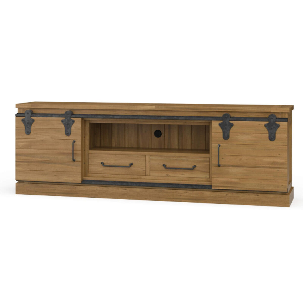 7abd8c4e037985a9fff0345883216011 Sonoma Narrow Media Console 84'' - Image 1