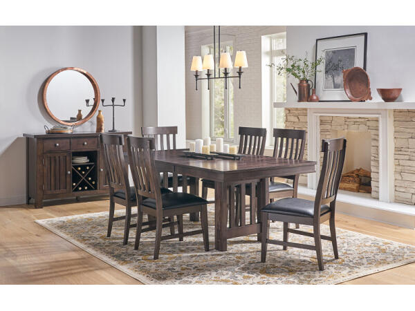 Bremerton Wg Trestle Table – BRMWG6330 Dining Tables A-America