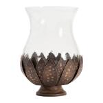 Large Oasis Hand Finished Metal Hurricane