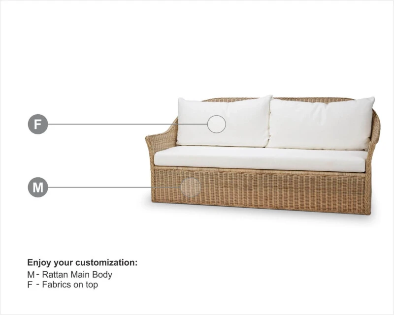 7ae1b089c972ab478f1a973c688f916e Nantucket Rattan Sofa - Image 1