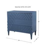 Colby 3 Drawer Chest, Blue Chests Blue 27