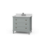 Hayward Single Vanity W/ Sink & Marble Top