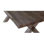Crossbuck Live Edge Rectangle Dining Table - Image 12