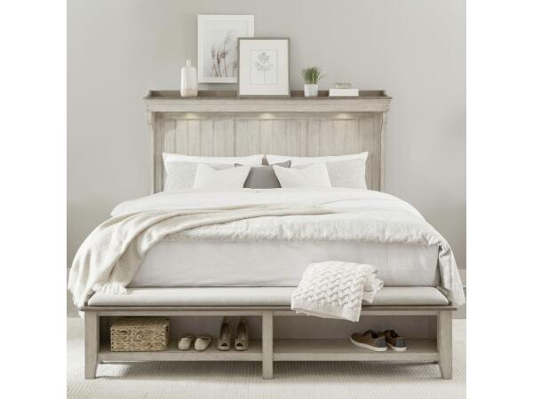 Ivy Hollow King Mantle Storage Bed Beds Beds