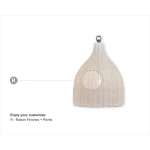 Hampton Rattan Pendant Small Lighting Bramble 12