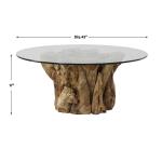 Driftwood Coffee Table, Large, 2 Cartons - Image 5