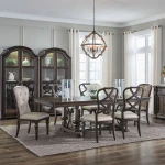 Provence Park Alt 7 Piece Trestle Table Set