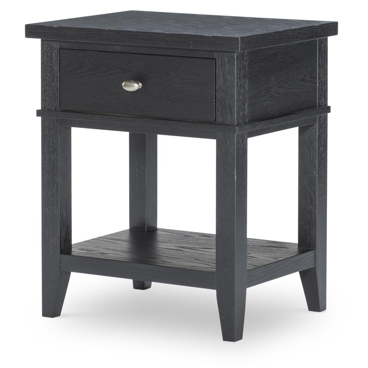 Open Ns 1 Drw Blacksmith Youth Nightstands Black 2 Open Ns 1 Drw Blacksmith Youth Nightstands Black 2