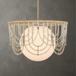 Arches, 1 Lt Pendant Lighting Cream 16