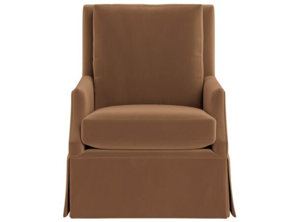 Jocelyn Swivel Glider Chair Chairs Brown 7