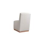 Banks Upholstered Dining Chair with Casters - Image 7