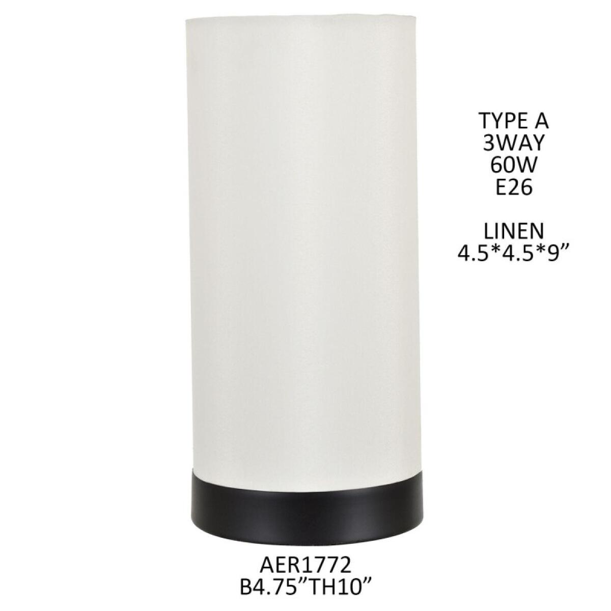 10IN TABLE LAMP, 4PC PK/ 0.74′ Lighting Crestview Collection 2 10IN TABLE LAMP, 4PC PK/ 0.74′ Lighting Crestview Collection 2