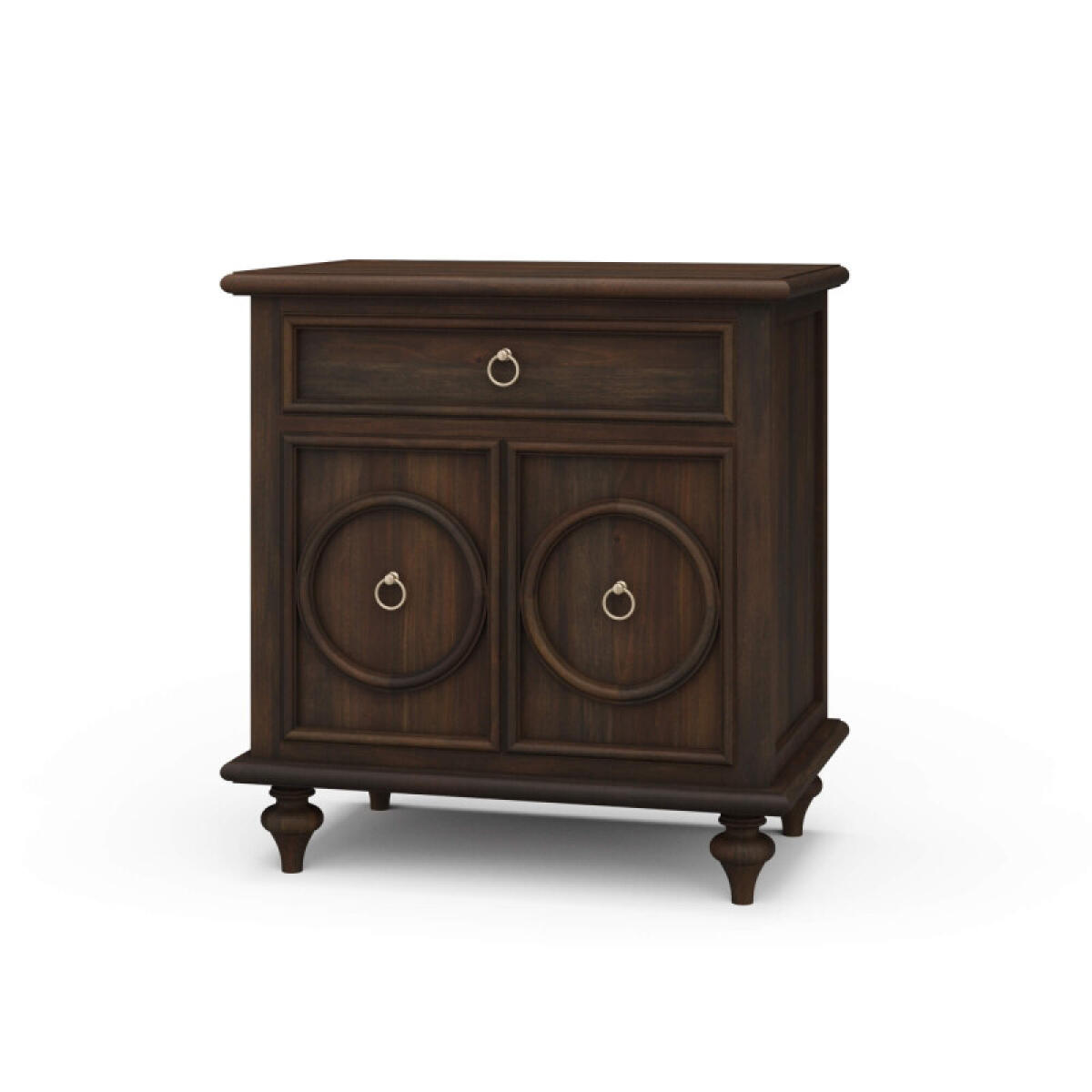 7c284de339a0deca67015e554de4dc1f Savannah 2-door Bedside Table - Image 1