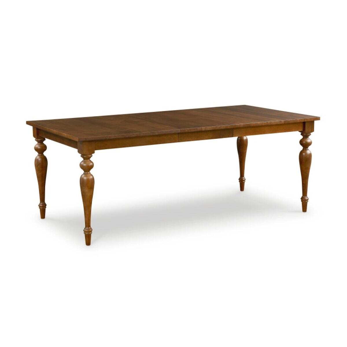 7c54cdb08d0b5f6fd8921f8600a95834 Amelia Maple Rectangle Dining Table with Leaf - Image 1