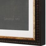 Florals On Black Framed Prints, S/4 - Image 7