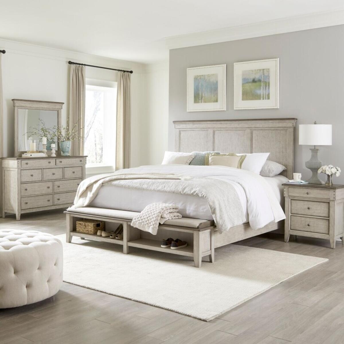 7cdcebf5f2d7bea0b7d734c76d420487 Ivy Hollow Queen Storage Bed, Dresser & Mirror, Night Stand - Image 1
