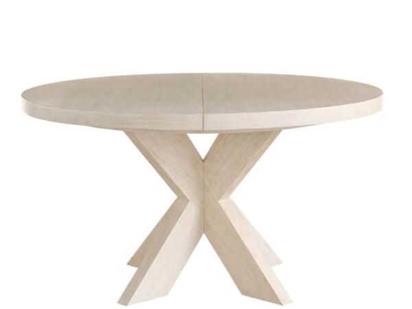 Dwell River Rock Round Dining Table Dining Tables Cream 9