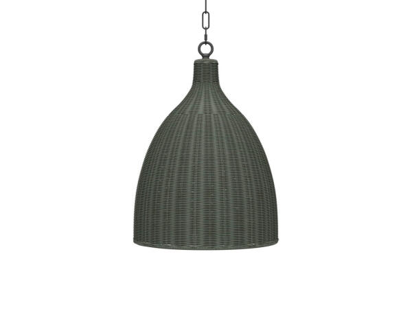 Hampton Rattan Pendant Small Lighting Bramble