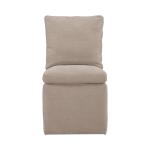 Accent Dining Chair w/ Casters - Wicker - Image 5