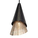 Apollo, 1 Lt Pendant Lighting Black 16