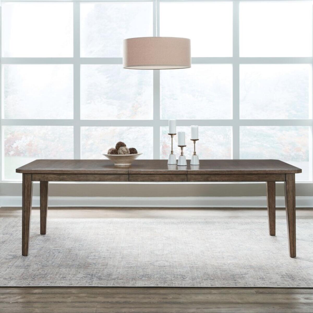 7d1e5c435c0736114fca4bbd9708a8e9 Carolina Park Rectangular Leg Table - Image 1