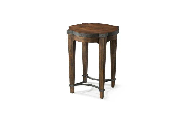 7d31bac3b04fa58e35bc4c8f0c989af1 TY920 Trisha Yearwood Home AT Round Chairside Table - Image 1