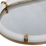 Cyprus Oval Tray, White - Image 9