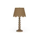 Cholet Table Lamp W/ Scalloped Shade