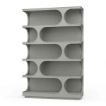 Vannes Crescent Bookcase