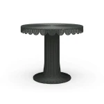 Scalloped Round Bistro Table