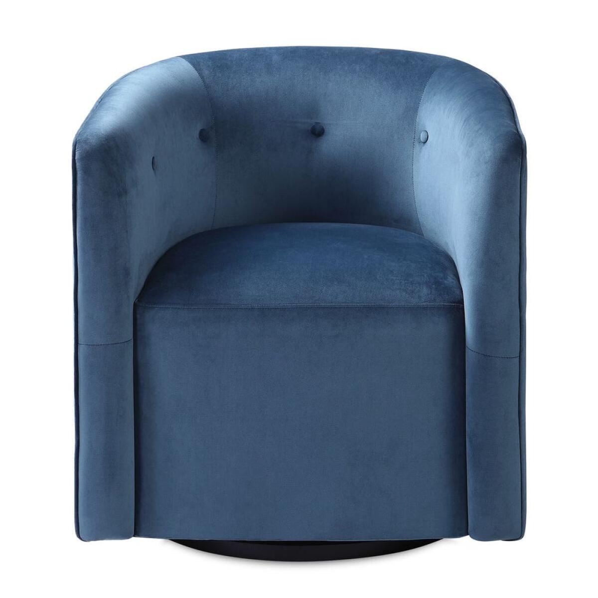 7d7f990307b5a194f92d4f46a45a95cc Mallorie Swivel Chair - Image 1