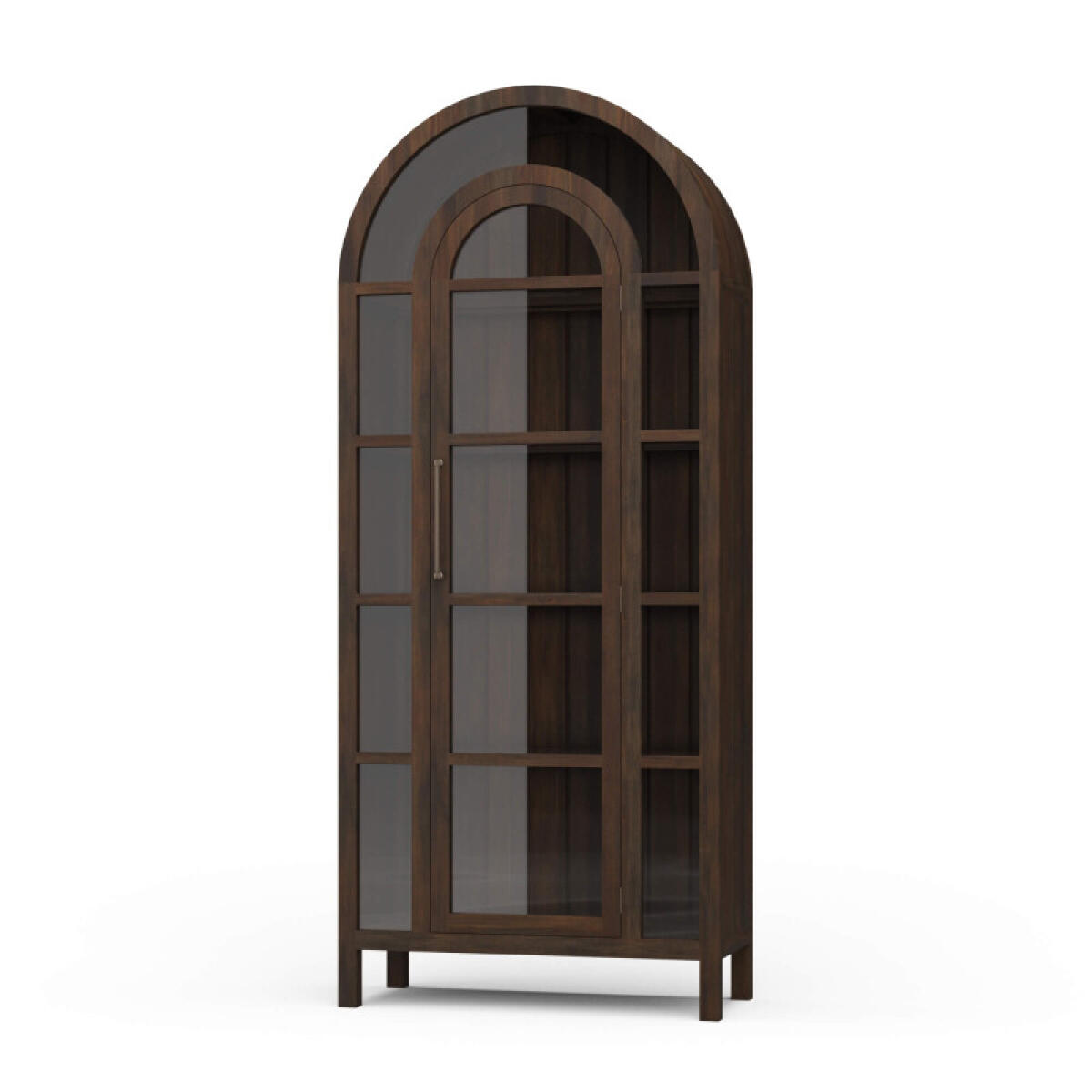7daf90ebcf30d102f53ec3e82bc0ef00 Vannes Display Cabinet W/ Glass Shelves - Image 1