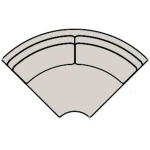 202 Reece Stationary Sectional with Two-Piece Back - Image 12