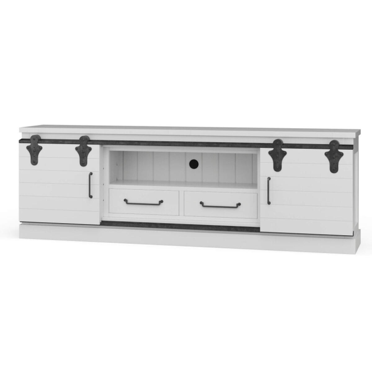 7dc5ff19ff84c2e1df3667d2cda73a93 Sonoma Narrow Media Console 84'' - Image 1