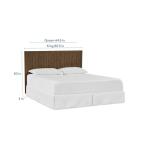 Andora Panel Bed Beds Andora Chestnut 9