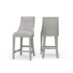 Monarch Counter Stool W/ Rattan Back