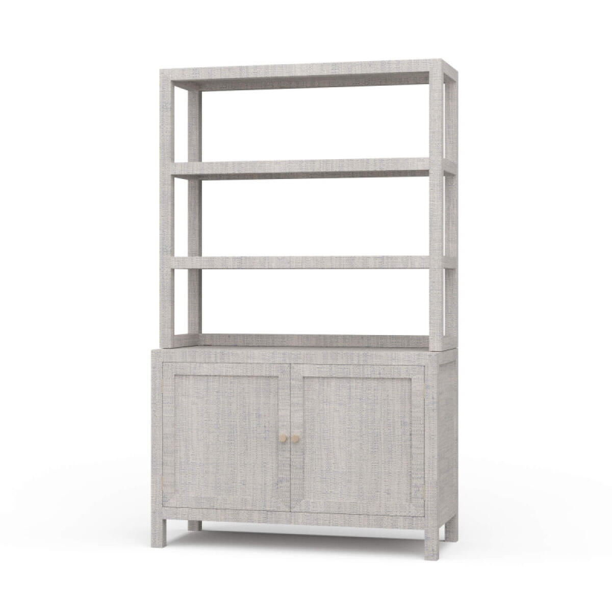 Kagu Open Hutch W/ Raffia Entertainment Stands Bramble 2 Kagu Open Hutch W/ Raffia Entertainment Stands Bramble 2